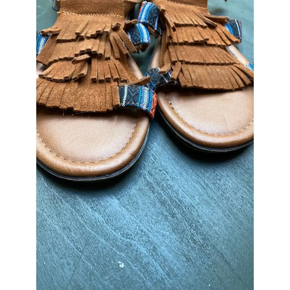 Minnetonka Fringe Sandal NEW
